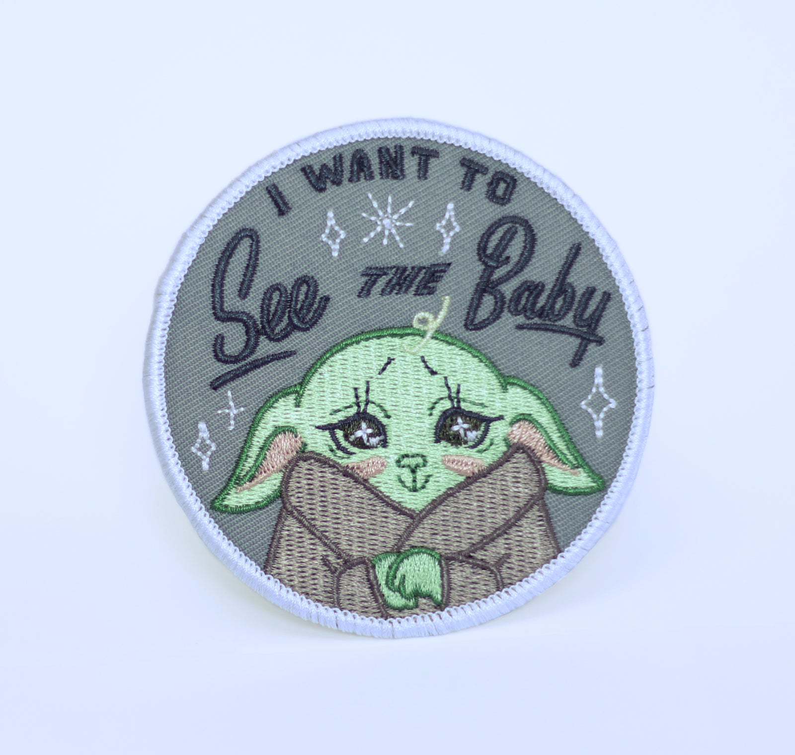 I Want to See the Baby Iron-On Patch