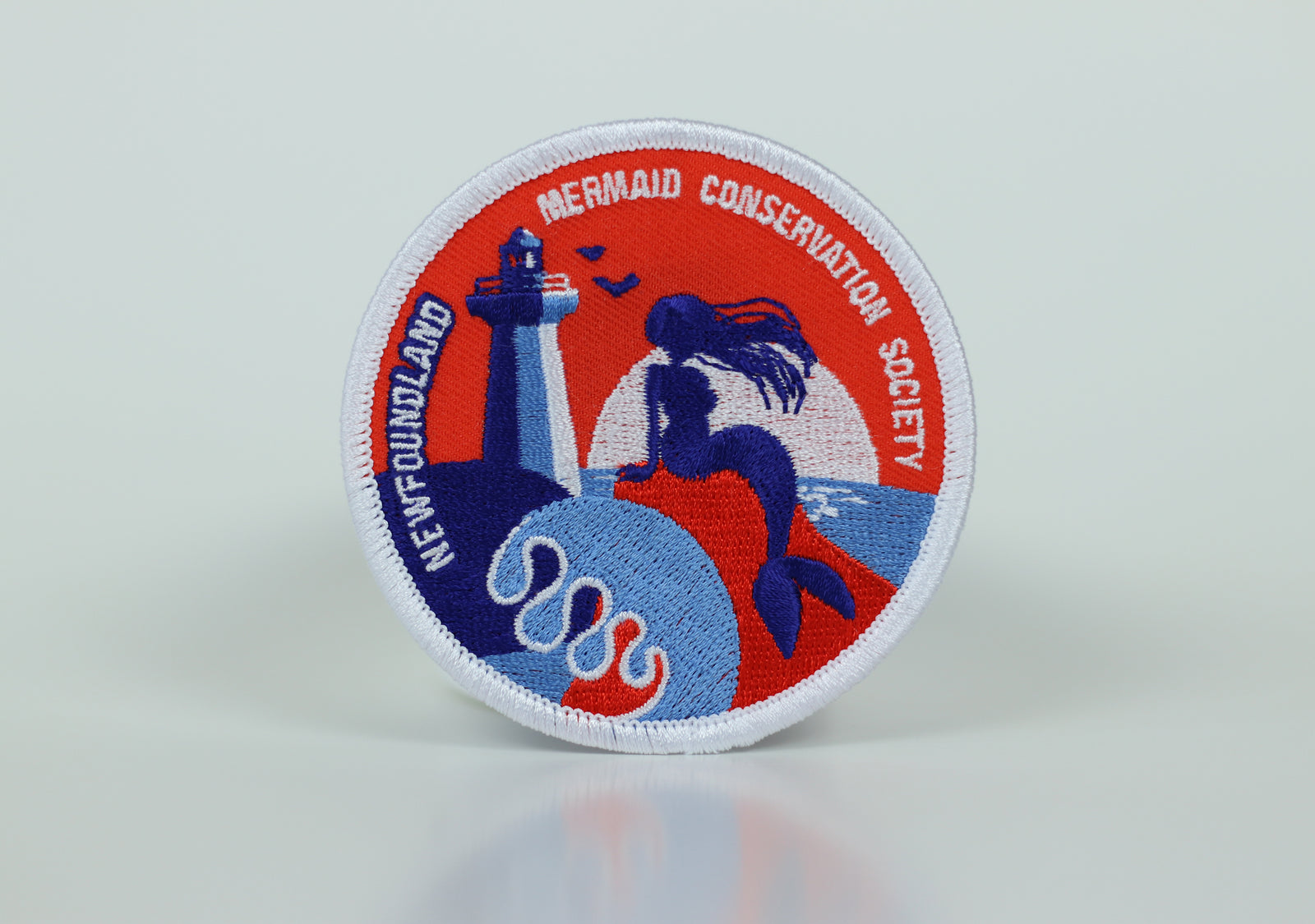 Mermaid Conservation Society of Newfoundland Iron-On Patch