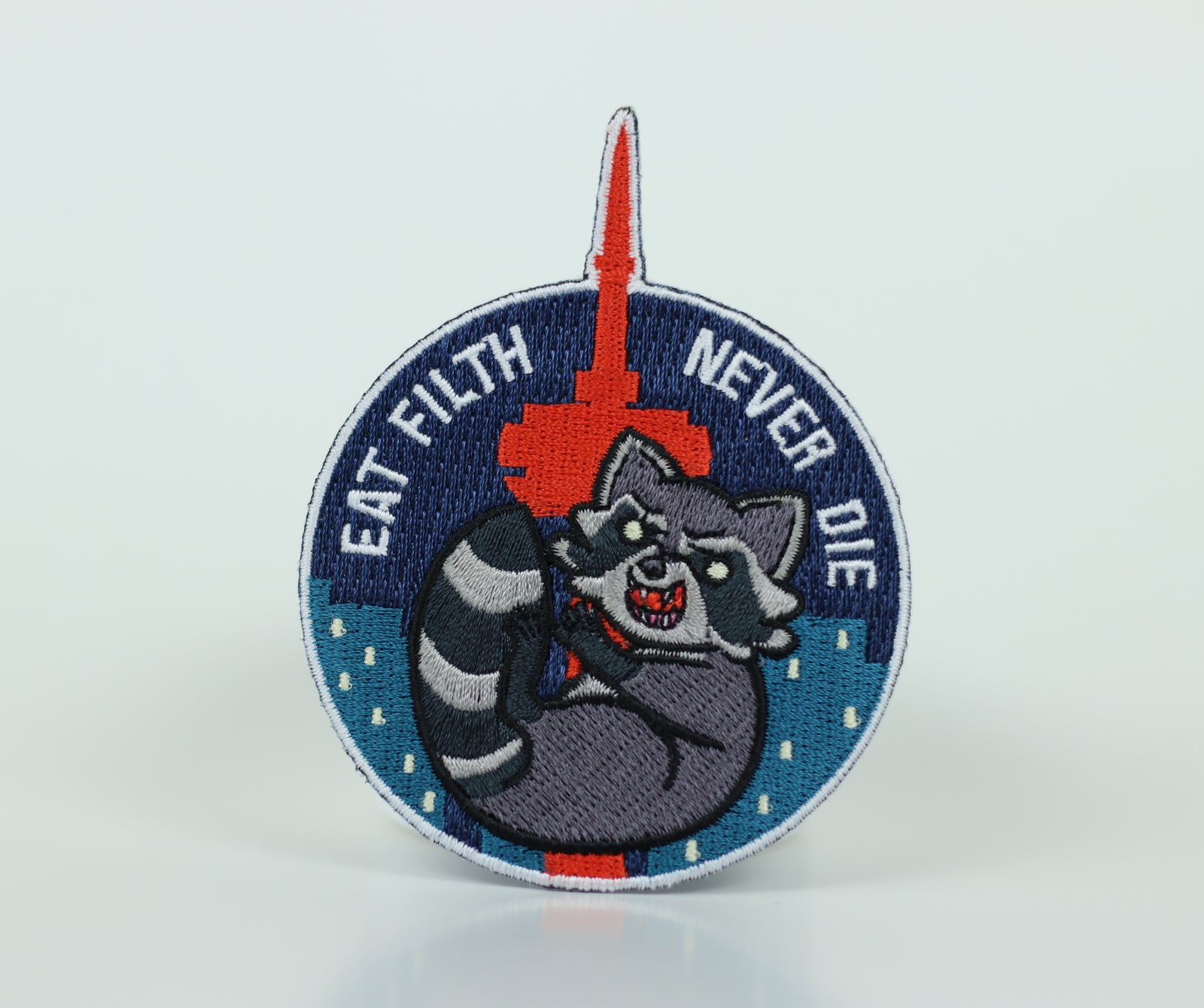 Trash Panda Iron-On Patch