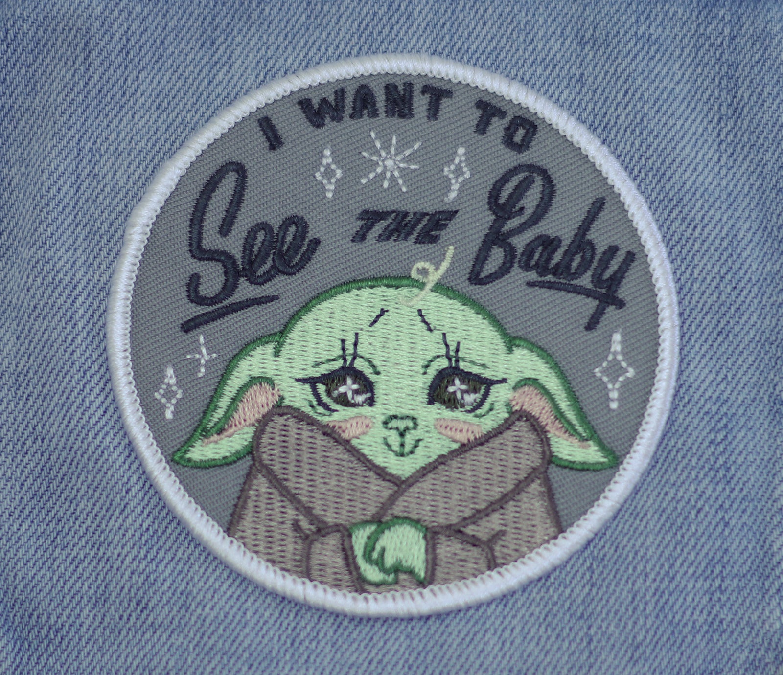 I Want to See the Baby Iron-On Patch